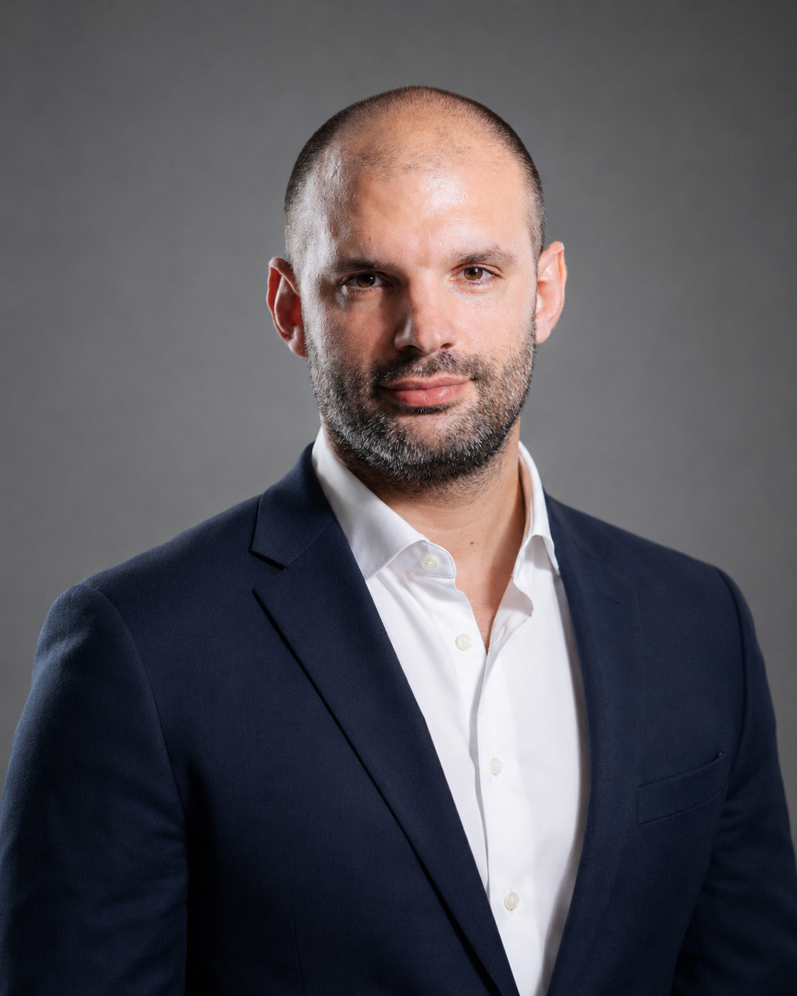 M. Boccard, copywriter, portrait photo