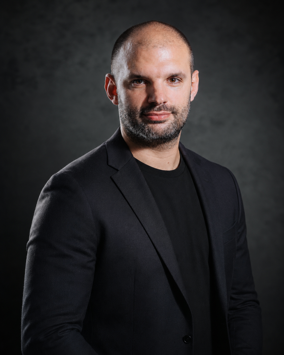 M. Boccard, copywriter, portrait photo